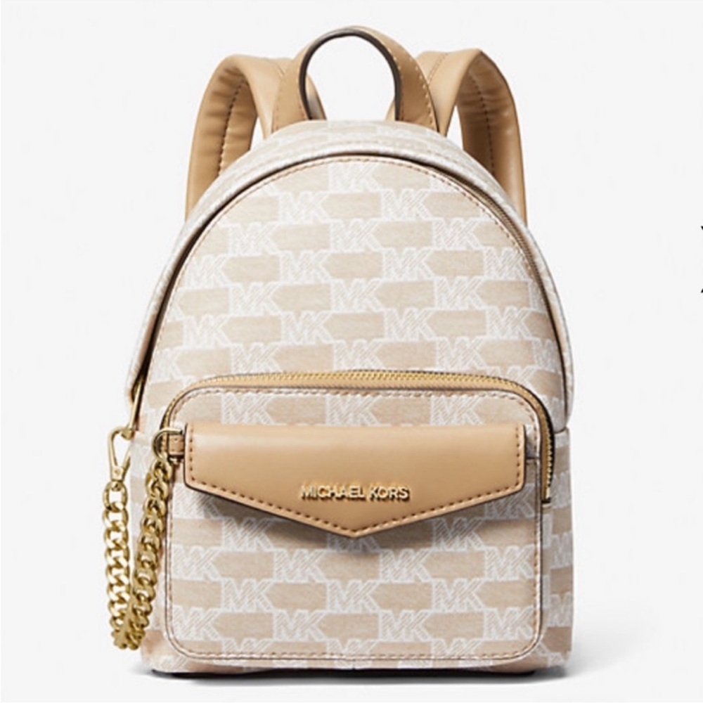 MICHAEL KORS
Maisie Extra-Small Logo 2-in-1 Backpack
Camel 
NWT - Picture 2 of 16